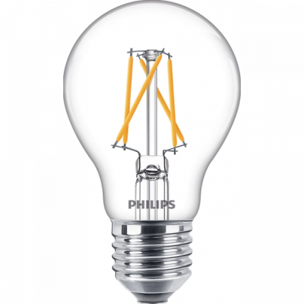 LED lámpa , égő , izzószálas hatás , filament , E27 foglalat , 7.5 Watt , kapcsolóval dimmelhető , Philips , SceneSwitch