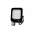 LED reflektor , 10 Watt , Ultra Slim , SMD , mozgásérzékelős , meleg fehér , fekete ház , IP65 , Optonica