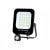 LED reflektor , 20 Watt , Ultra Slim , SMD , mozgásérzékelős , meleg fehér , fekete ház , IP65 , Optonica
