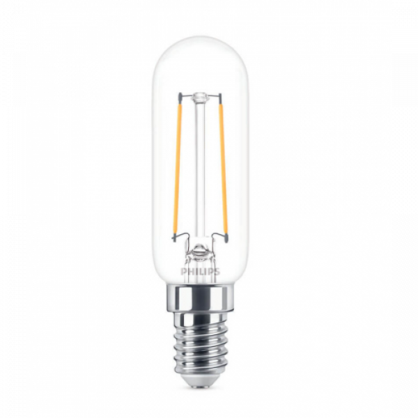 LED lámpa , égő , T25 , E14 foglalat , 2.1 Watt , meleg fehér , szagelszívóba/hűtőbe , Philips