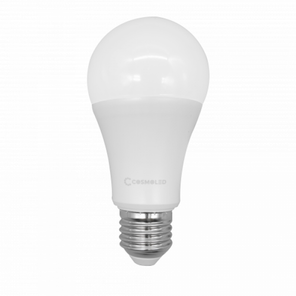 LED lámpa , égő , körte ,  E27 foglalat , 17W , hideg fehér , A60 , COSMOLED