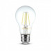 LED lámpa , égő , 10 Watt , izzószálas hatás , filament , körte , E27 foglalat , A60 , 10 Watt , meleg fehér