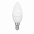 LED lámpa , égő , gyertya ,  E14 foglalat , 6W , hideg fehér , COSMOLED