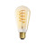 LED lámpa , égő , izzószálas hatás , filament , Edison , E27 foglalat , 4 Watt , meleg fehér , 1800K , borostyán sárga , XLED