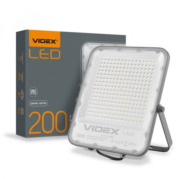 LED reflektor , 200W , természetes fehér , 26000 lumen , IP65 , VIDEX , Davis