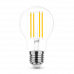LED lámpa , égő , izzószálas hatás , filament  , E27 foglalat , A60  , 4,2 Watt , meleg fehér , Modee