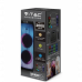 RGB Bluetooth hangszóró , party hangfal LED világítással , mikrofonnal , távirányítóval , 100 watt , USB , tölthető , 86 x 34 cm