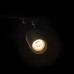 Sínes LED lámpa , track light , 3 fázisú , 4 pólusú , 30W , CCT , dimmelhető , fekete , RENDL , WISH