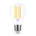 LED lámpa , égő , izzószálas hatás , filament  , E27 foglalat , A60  , 7 Watt , meleg fehér , Modee