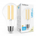 LED lámpa , égő , izzószálas hatás , filament  , E27 foglalat , A70 , 12 Watt , természetes fehér ,  Modee