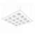 LED panel , 600 x 600 mm , 34-40 Watt , 3760-4420lm , 110 lm/W , meleg fehér , UGR<16 , TOSHIBA , 5 év garancia