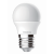LED lámpa , égő , kisgömb , E27 foglalat , 4.7 Watt , 180° , természetes fehér , 3 darabos csomag , TOSHIBA , 5 év garancia