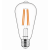 LED lámpa , égő , izzószálás hatás , filament , E27 foglalat , ST64 , 7 Watt , dimmelhető , meleg fehér , TOSHIBA , 5 év garancia