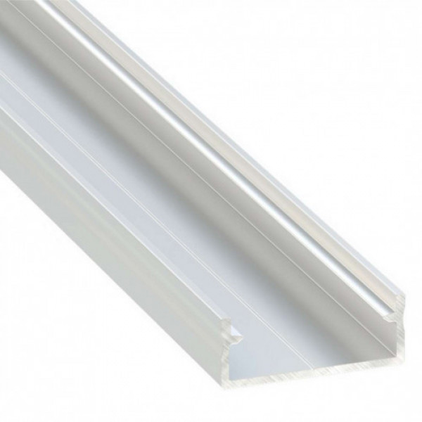 Alumínium U profil LED szalaghoz , 2 méter , DUAL