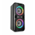 RGB Bluetooth hordozható hangszóró , party hangfal LED világítással , 2 x 10 watt , USB , tölthető , 41 x 18 cm
