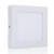 LED panel , 6W , falon kívüli , négyzet , természetes fehér , Epistar chip , dimmelhető , LEDISSIMO