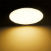 LED lámpatest , mennyezeti , 110W , IP40 , kerek , 94 cm , fekete ,  meleg fehér , LEDISSIMO