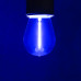 LED lámpa , égő , izzószálas hatás , filament , kültéri , kék , E27 , 0.9 Watt , KANLUX