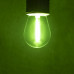 LED lámpa , égő , izzószálas hatás , filament , E27 , 0.9 Watt , 50 lm/w , zöld ,  KANLUX