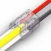 Betáp kábel , 8 mm-es , 2 pólusus , DOTLESS COB LED szalaghoz , IP20/IP65 , MULTI SNAP