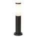 LED lámpatest , állólámpa , E27 foglalat , matt fekete, rozsdamentes acél,  45 cm , kültéri , IP44 , Rábalux , BLACK TORCH