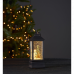 LED dekoráció , beltéri , hógömb , keskeny lámpás , 23 cm , meleg fehér , időzíthető , elemes , EGLO