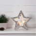 LED dekoráció , karácsonyi fa szarvasos csillag , 10 db led , meleg fehér , EGLO ,  FAUNA