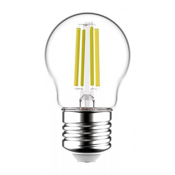 LED lámpa , égő , izzószálas hatás , filament , körte ,  G45 , E27 , 2W , természetes fehér , "A" energiaosztály , Rábalux