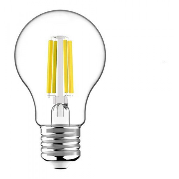 LED lámpa , égő , izzószálas hatás , filament , körte , E27 , 4W , meleg fehér , "A" energiaosztály , Rábalux