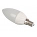 LED lámpa , égő , gyertya , E14 foglalat , 6 Watt , 240° , meleg fehér , Optonica