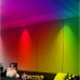 RGB-CCT LED panel , 6W , süllyesztett , kerek , dimmelhető , színes , állítható fehér színárnyalat , SMART ,Tuya kompatibilis , WIFI+2.4G , Miboxer (Mi-Light) , FUT074WR