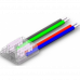 Betáp kábel , 10 mm-es , 4 pólusus , RGB DOTLESS COB LED szalaghoz , IP20/IP65 , MULTI SNAP