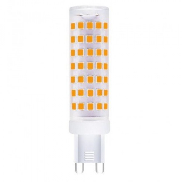 LED lámpa , égő , G9 foglalat , 12 Watt , 270° , természetes fehér , LM