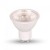 LED lámpa , égő , szpot , GU10 foglalat  , 38° , 8 Watt , meleg fehér ,